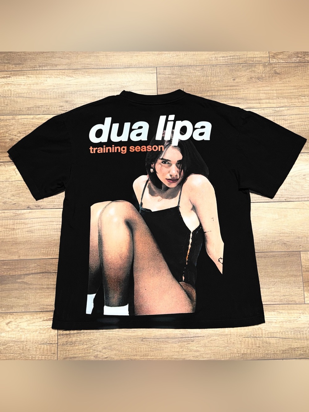 Dua Lipa Training Season Big Graphic Official Tour Merchandise T Shirt Adult XL